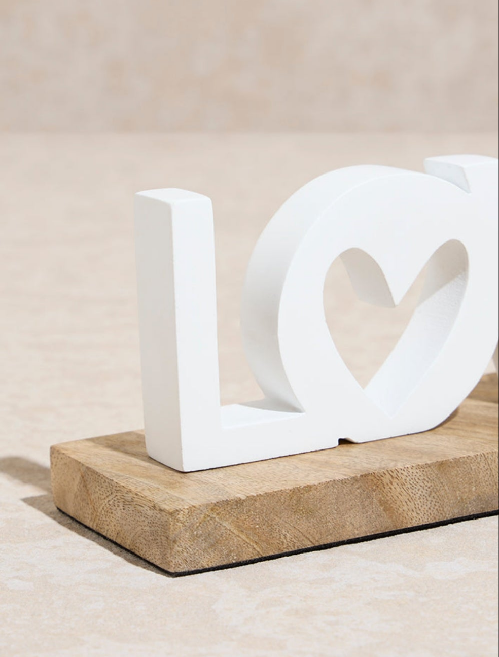 Love on shelf