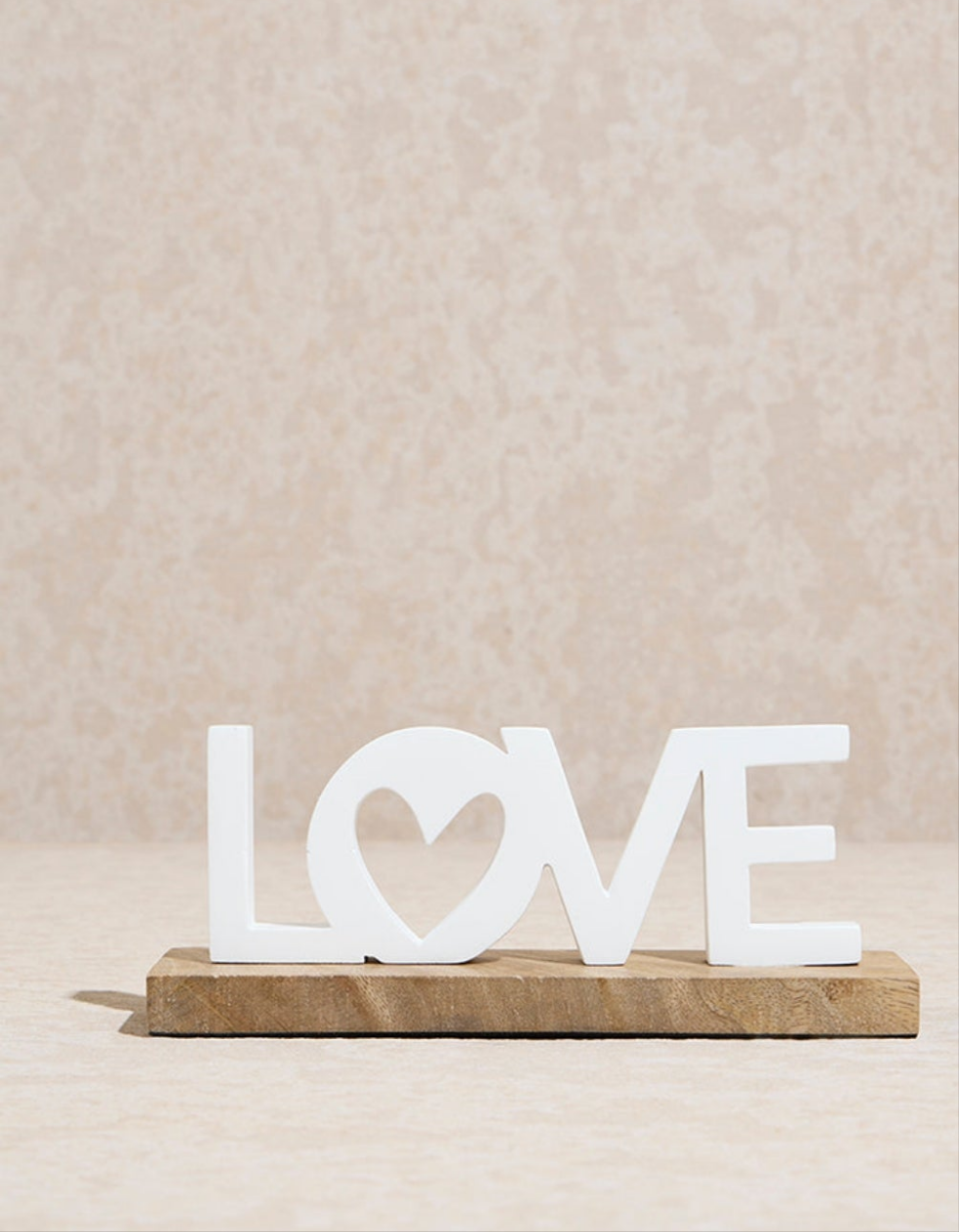 Love on shelf