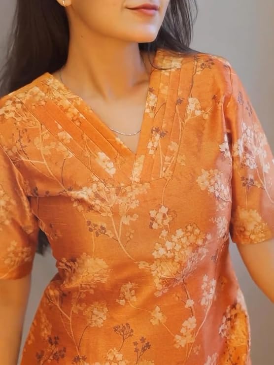 Sathyau organza kurti