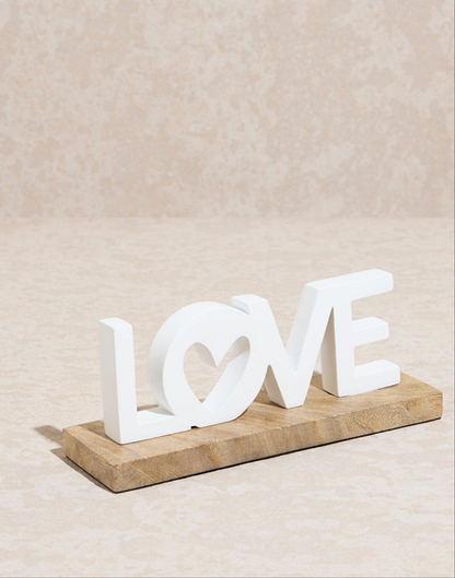 Love on shelf