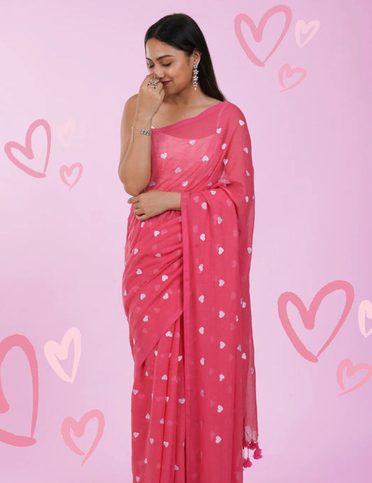 LoveBloom Valentine’s Day Special Saree