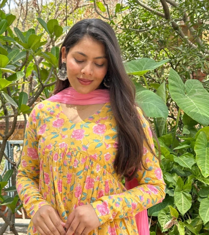 Warm Yellow Suit Set