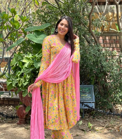 Warm Yellow Suit Set