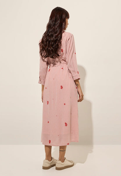 Pink stripe maxi