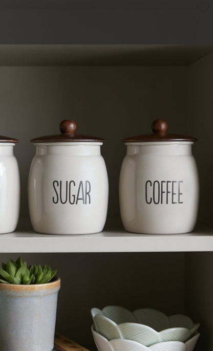 Canister coffer & sugar jar -300 ml