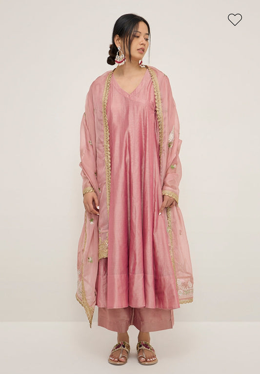 Graceful kurta with palazoo and dupatta
