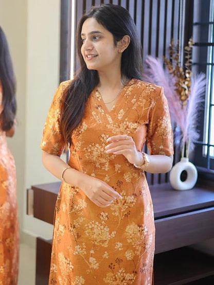 Sathyau organza kurti