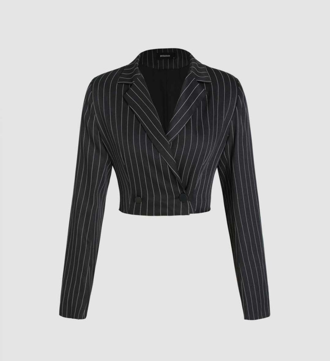 Power Striped Co-ord Set – Bold & Bossy Look!
