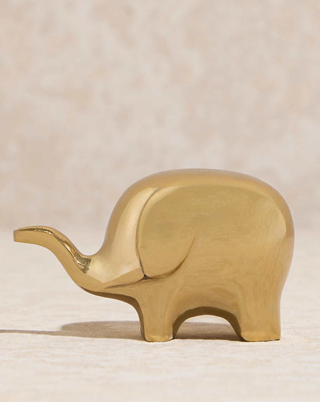 Home Gold Baby Elephant Decorative Object